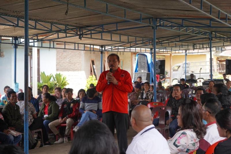 Paltak Siburian Kerahkan Relawan Dukung Satika-Sarlandy di Pilkada Taput